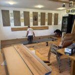 Neuer Boden im Vereinsheim